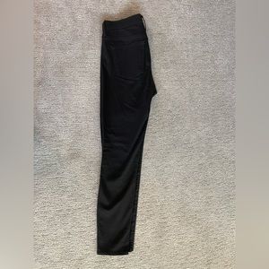 J. Crew 8” toothpick black jeans - size 28